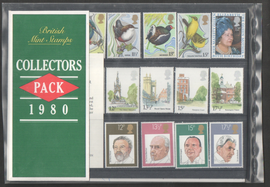 (image for) 1980 Royal Mail Special Stamps Year Pack
